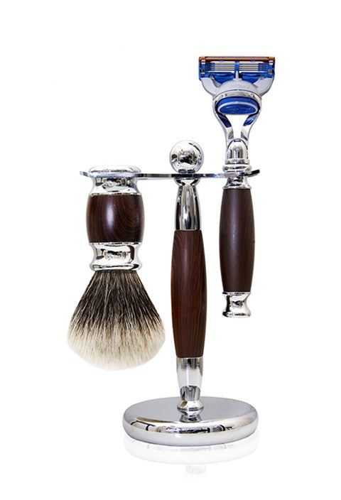 Fusion Rosewood Shaving Set – The New York Shaving Company