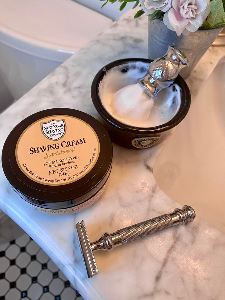 Sandalwood Shaving Cream – The New York Shaving Company